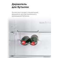 Холодильник MAUNFELD MFF1857NFSB