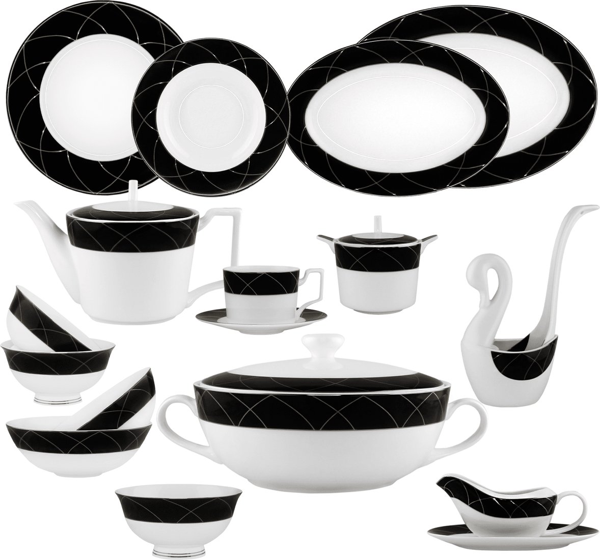 

Столовый сервиз Lenardi Pandora 145-417 (101пр)