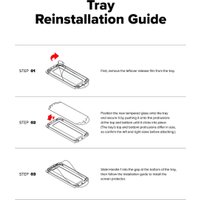 Защитное стекло Ringke Easy Slide 2шт для Galaxy S25 / S24