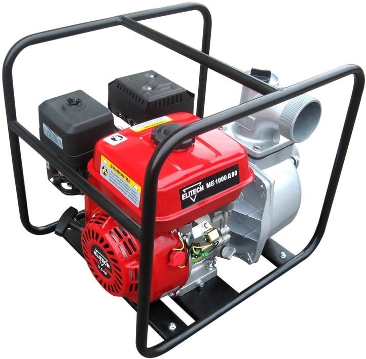 

Мотопомпа ELITECH МБ 1000 Д80