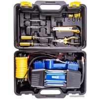 Автомобильный компрессор FoxWeld Varteg VRT 60 7214 (с набором аксессуаров)