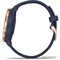 Гибридные умные часы Garmin Vivomove 3S (розовое золото/темно-синий)
