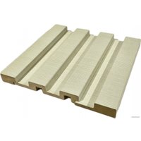 Панель Andlen Decor ПНл-37/ПНп-37 Крем (2800x64x19 мм/2800x32x19мм)