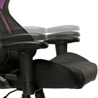 Игровое (геймерское) кресло Cooler Master Caliber R1 (черный/фиолетовый)