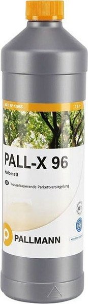 Лак Pallmann Pall-x 96 на водной основе 1л (полумат)