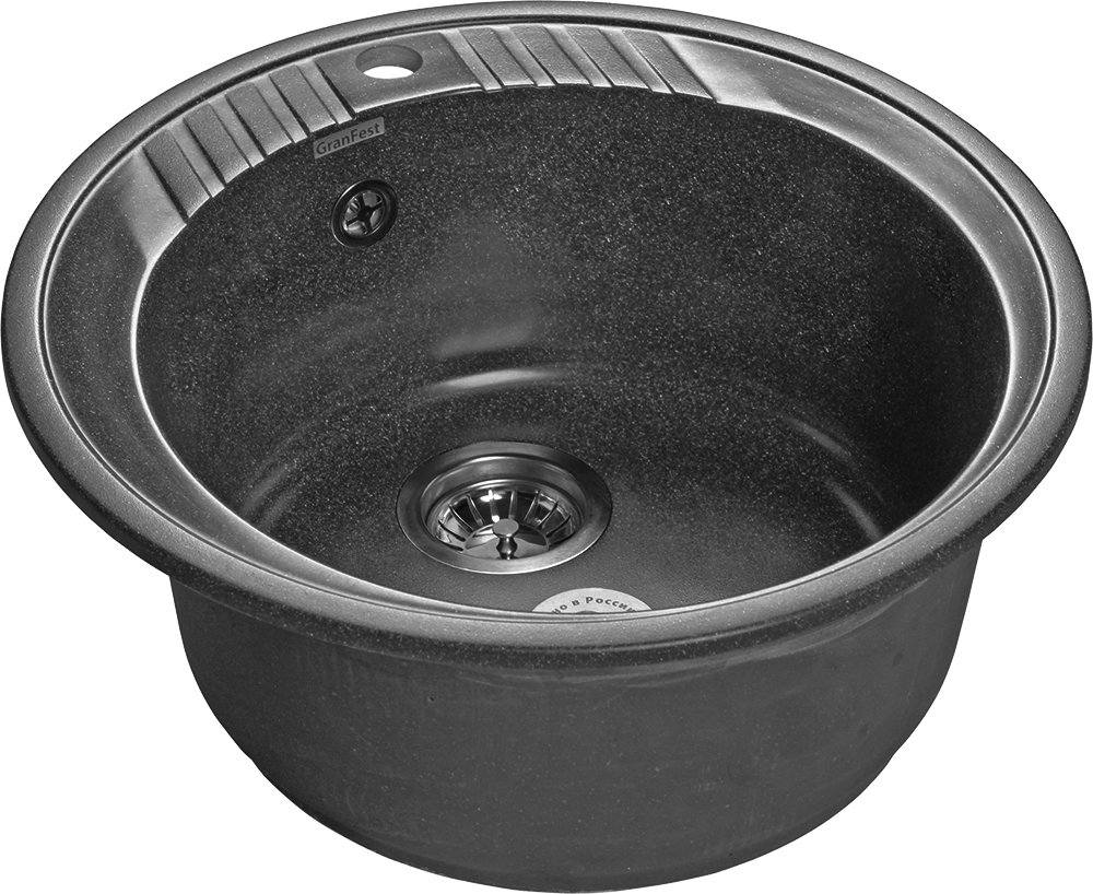 

Кухонная мойка GranFest GF-R520 (графит)