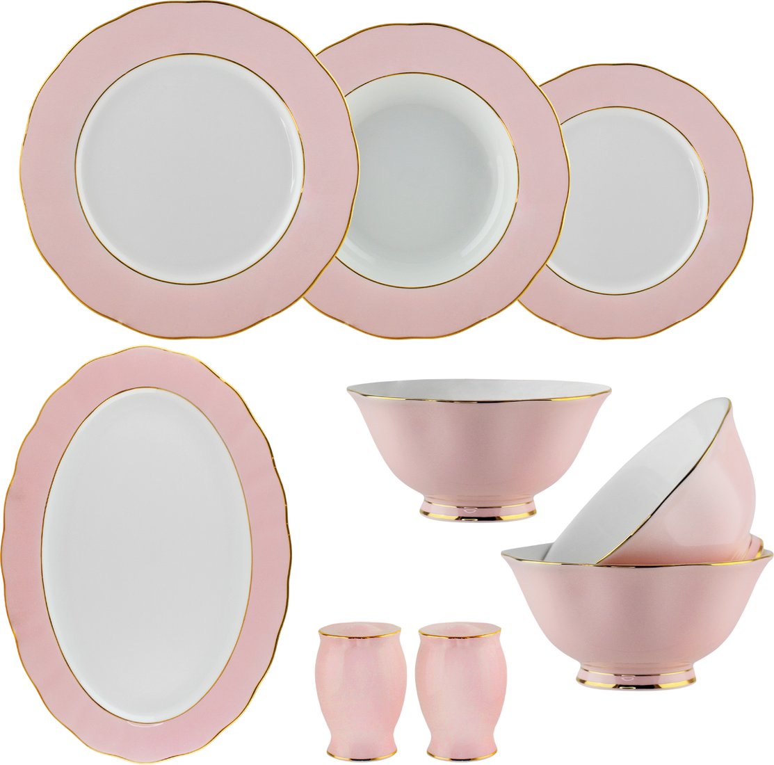 Столовый сервиз Lenardi Pink 108-362 (24пр)