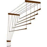 Сушилка для белья Comfort Alumin Потолочная Алюминиевая Bronze Premium 5 прутьев 1.7 м (бронзовый)