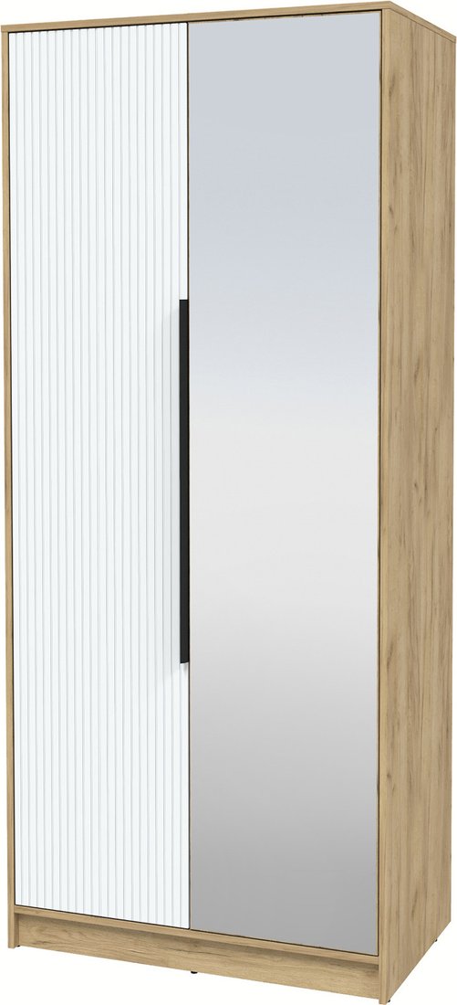 

Шкаф распашной Интерлиния Концепт Лайн КТ-Ш2з (дуб золотой/белый)