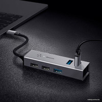 USB-хаб  Baseus Cube HUB Adapter CAHUB-D0G