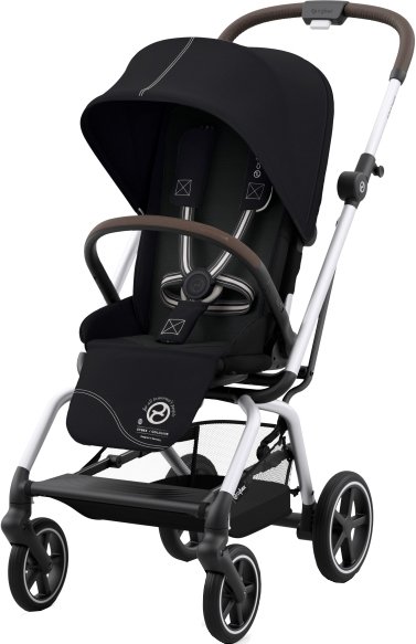 

Коляска прогулочная «книга» Cybex Eezy S Twist+2 (moon black)