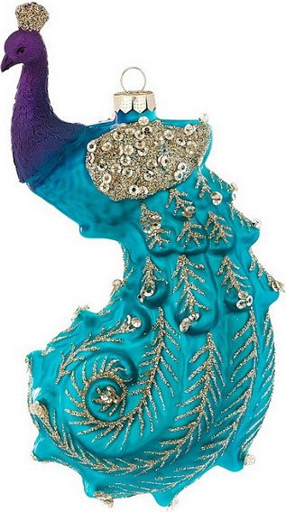 

Елочная игрушка Inge's Christmas Figural Glass Ornaments Павлин 64704H600_2