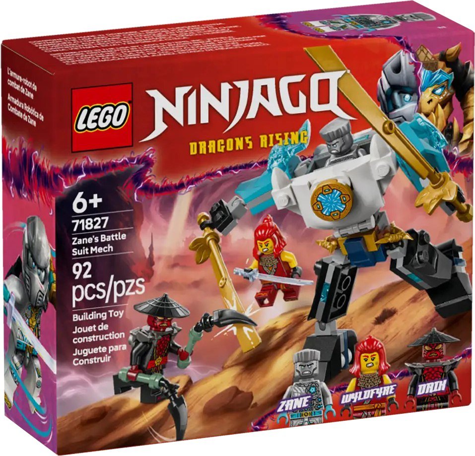 

Конструктор LEGO Ninjago 71827 Боевой робот Зейна в броне
