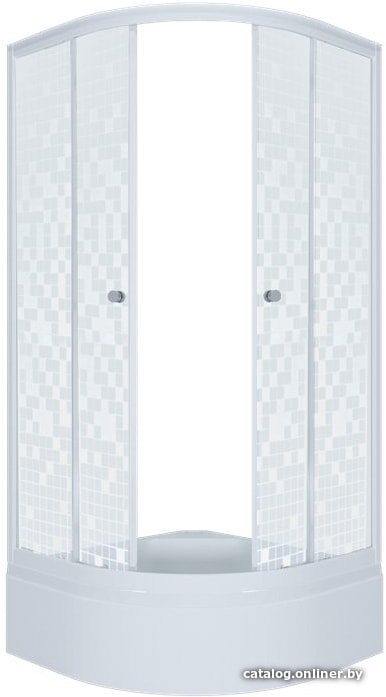 Душевой уголок Triton Стандарт В1 100x100 (мозаика)