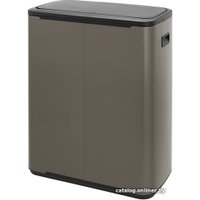 Мусорное ведро Brabantia Bo Touch Bin 60 л (платиновый)