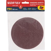 Набор шлифлистов Wortex 1325981 (4шт)