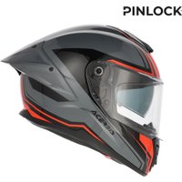 Мотошлем Acerbis Tarmak-X 0027315.295.070 (XXXL, серый/красный)
