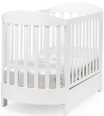 

Классическая детская кроватка Erbesi Ariel (white)
