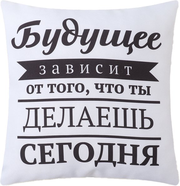 

Декоративная подушка Этель Будущее 10318122