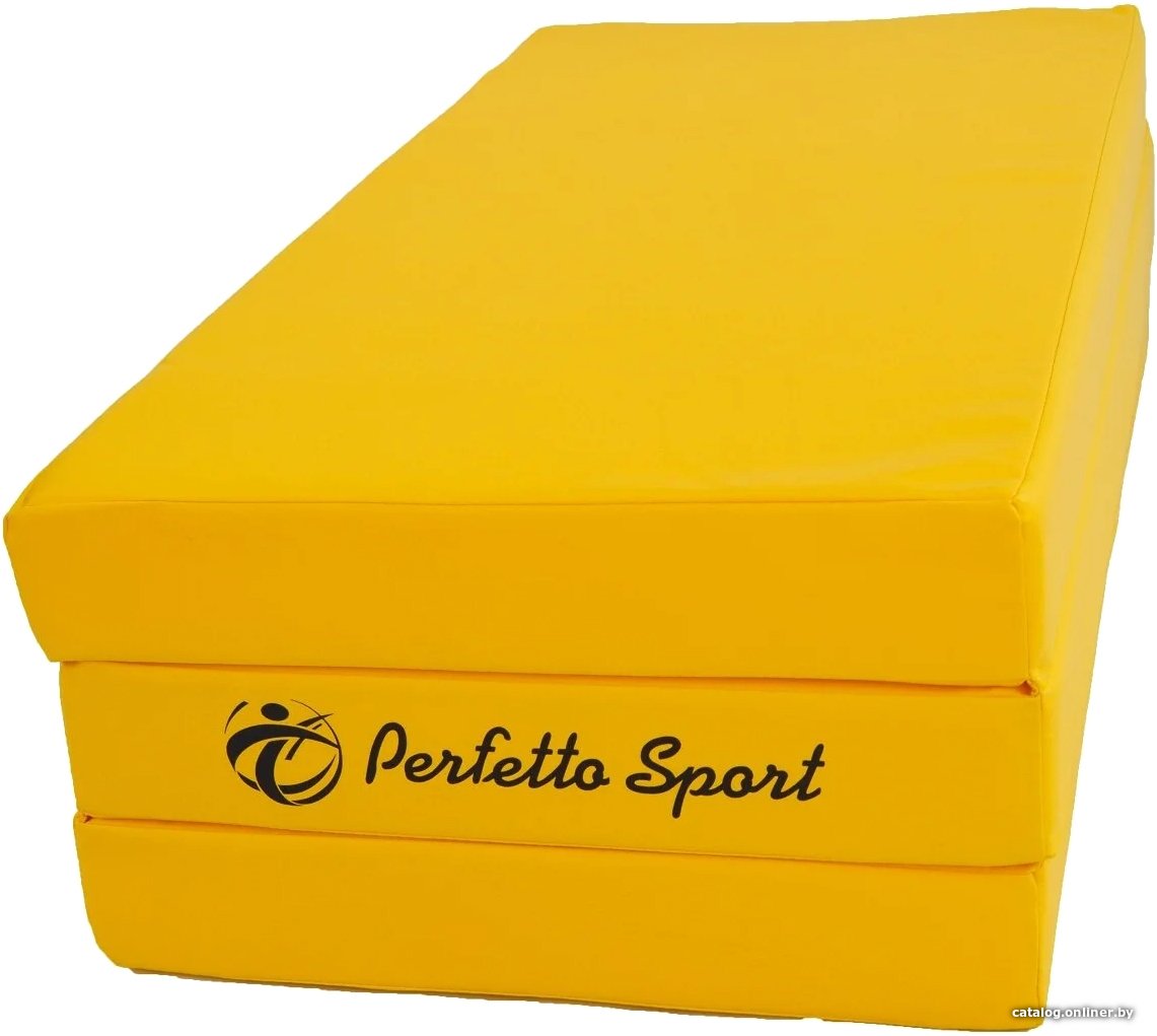 

Cпортивный мат Perfetto Sport №4 складной 150x100x10 (желтый)