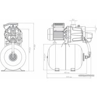 Насосная станция Джилекс Джамбо 55/35 П-18