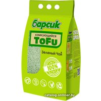 Наполнитель для туалета Барсик Тофу Зеленый Чай 4.54 л