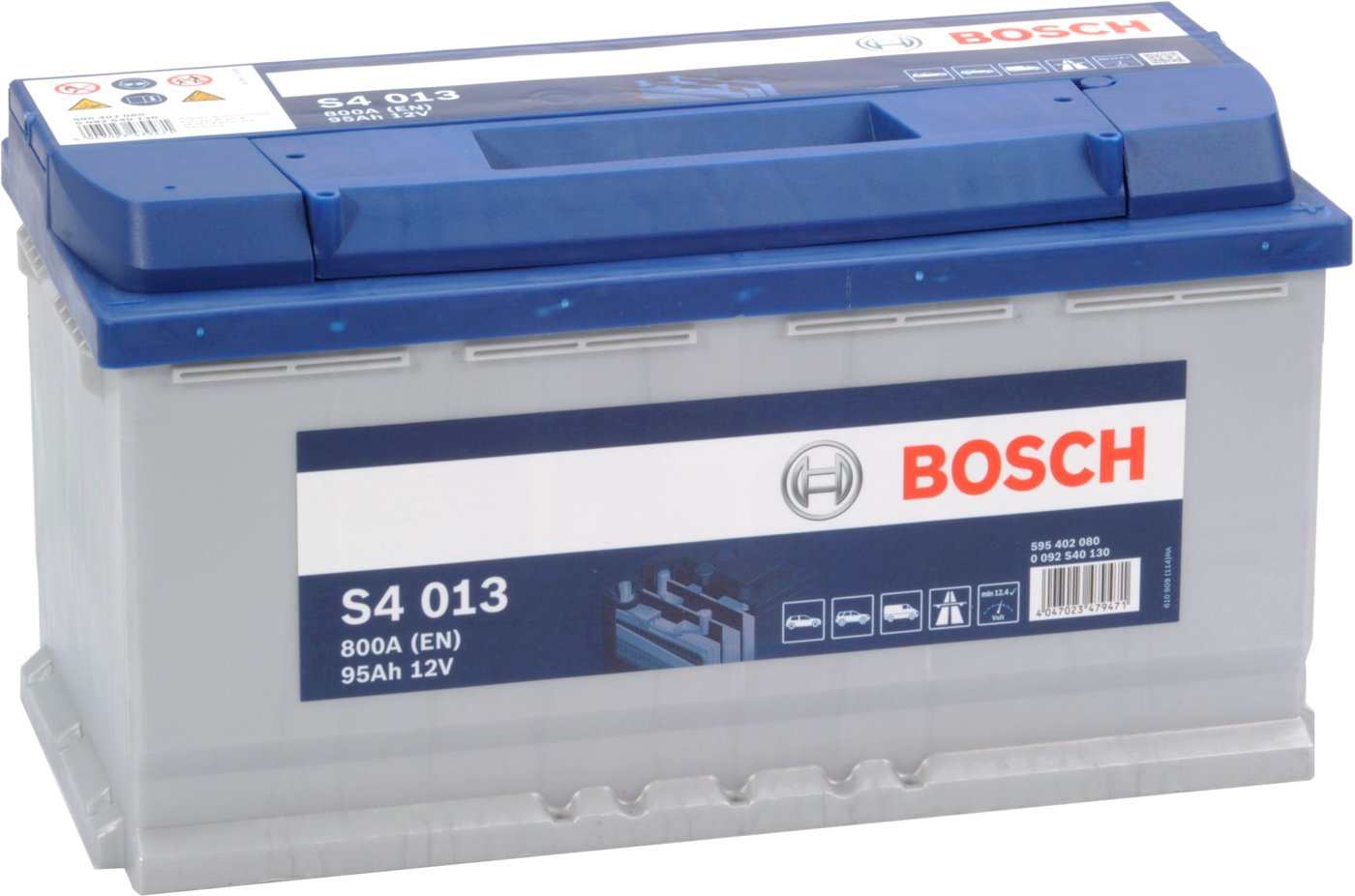 

Автомобильный аккумулятор Bosch S4 013 (595402080) 95 А/ч