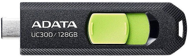 

USB Flash ADATA UC300 128GB (черный/зеленый)