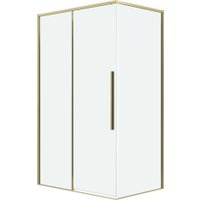 Душевой уголок Grossman Galaxy 100x90x195 120.K33.01.1090.32.00 (золото сатин/прозрачное стекло)