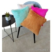 Декоративная подушка Lanatex Plush 0341 22185 (35x35x14см, серый)