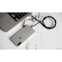 Кабель uBear Cord USB Type-A - Lightning DC01BL01-I5 (1 м, черный)