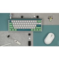Клавиатура Durgod K330W Mint (Gateron CAP V2 Crystal Brown, нет кириллицы)
