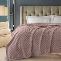 Плед Karven Фланель Евро PL014 JACQAURD v1/Powder