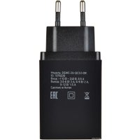 Сетевое зарядное Digma DGWC-2U-QC3.0-BK