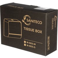 Диспенсер для бумажных полотенец Saniteco M-5855W (белый)