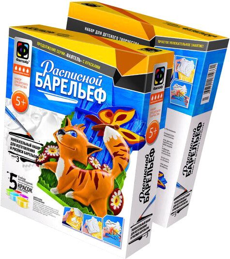 

Набор для лепки Фантазер Барельеф Я тоже тигр! 987003