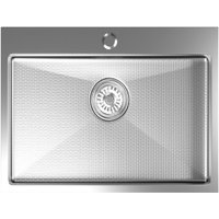 Кухонная мойка Berge 6050 Decor premium Satin (сатин)