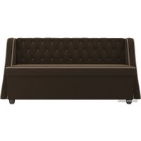 Диван Лига диванов Лофт 104555 (микровельвет, коричневый)