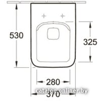 Унитаз подвесной Villeroy & Boch Architectura [5685 HR01]