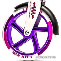 Двухколесный подростковый самокат Tech Team TT 210 Lux (фиолетовый/белый)