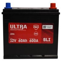 Автомобильный аккумулятор Ultra PRO Asia R+ с бортом (60 А·ч)