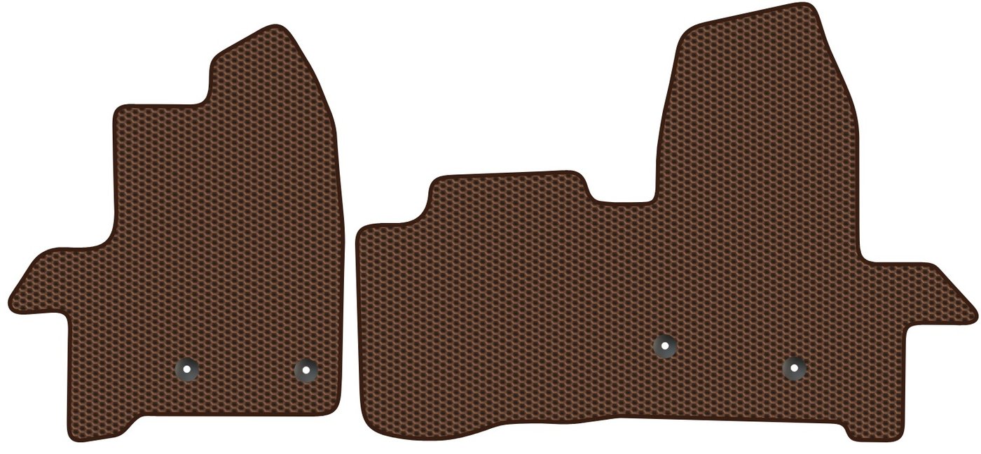 

Комплект ковриков для авто Alicosta Ford Transit VII (автобус) 2014 - Н.В. (коричневый, сота)