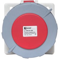 Розетка промышленная EKF PROxima ps-4342-63-380