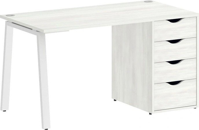 

Стол Riva Home Office VR.SP-3-138.4.A White (снежная патина)