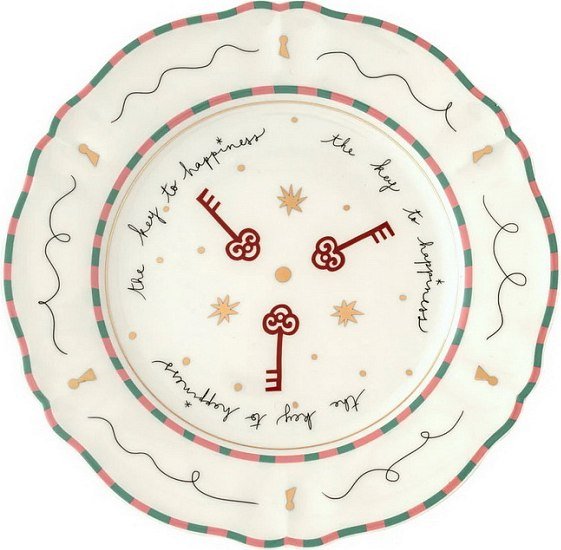 

Тарелка глубокая Bitossi Il Frutto Della Passione PAN01003 (ключи)