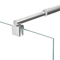 Душевая стенка Saniteco Walk-In SN-W6TC100 (100x200, прозрачное стекло, хромированный профиль)