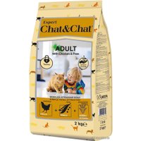 Сухой корм для кошек Chat&Chat Expert Adult with Chicken & Peas (Курица с горошком) 2 кг