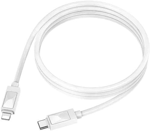 

Кабель Borofone BX109 USB Type-C - Lightning (1 м, белый)