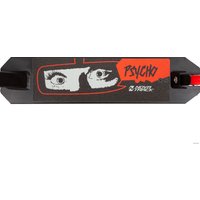 Трюковый самокат Novatrack Psycho 50/100 100A.PSYCHOP2.SL22 (черный/серебристый)