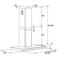 Кухонная вытяжка KUPPERSBERG DDA 990 4HTC